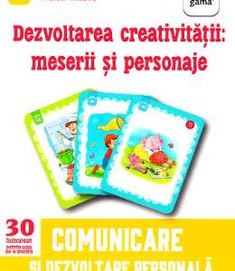 Dezvoltarea creativitatii: Meserii si personaje 4 ani+ (Eduflash)