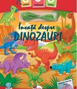 Copiii creeaza carti: Invata despre dinozauri