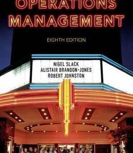 Operations Management - Alistair Brandon-Jones, Nigel Slack, Robert Johnston