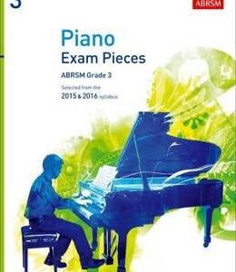 Piano Exam Pieces 2015 & 2016, Grade 3 - Richard Jones