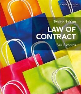 Law of Contract 12th edition MyLawChamber pack - Paul Richards