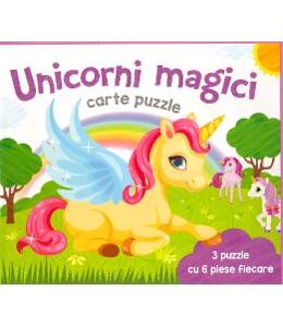 Unicorni magici. Carte puzzle