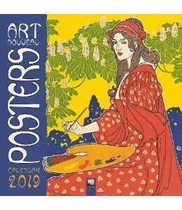 Art Nouveau Posters Wall Calendar 2019 (Art Calendar)