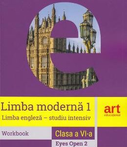 Eyes Open 2. Limba engleza. Limba moderna 1 (intensiv) - Clasa 6 - Workbook + CD - Vicki Anderson