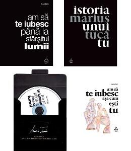 Set Am sa te iubesc pana la sfarsitul lumii (3 carti + 1 audiobook) - Marius Tuca