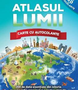 Atlasul lumii. Carte de autocolante