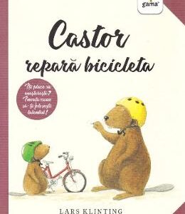 Castor repara bicicleta - Lars Klinting