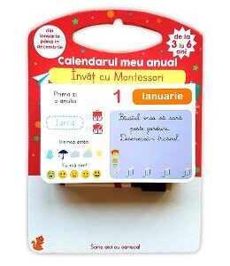 Calendarul meu anual. Invat cu Montessori