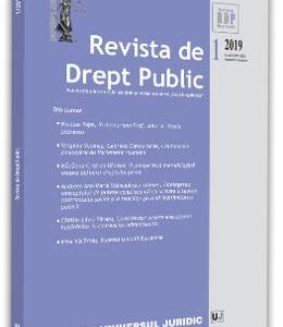 Revista de Drept Public Nr. 1 2019