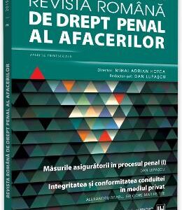 Revista romana de drept penal al afacerilor Nr.2 Aprilie-Iunie 2019