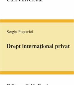 Drept international privat - Sergiu Popovici