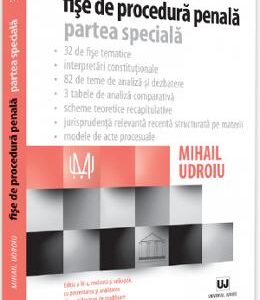 Fise de procedura penala. Partea speciala Ed.4 - Mihail Udroiu