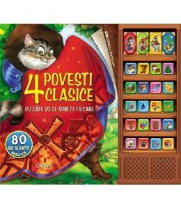 4 povesti clasice cu cate 20 de sunete fiecare