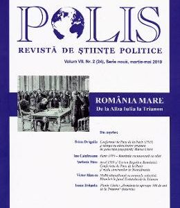 Polis vol.7 nr.2 (24) Serie noua. Martie - mai 2019. Revista de stiinte politice