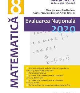 Evaluarea Nationala 2020. Matematica - Clasa 8 - Gheorghe Iurea, Dorel Luchian