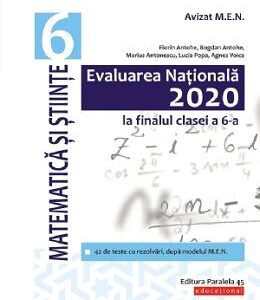 Evaluarea Nationala 2020. Matematica si stiinte - Clasa 6 - Florin Antohe, Bogdan Antohe