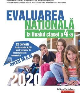 Evaluarea Nationala 2020 la finalul clasei 4 - Mirabela-Elena Baleanu, Andreea-Elena Ene