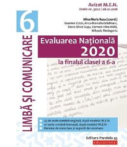 Evaluarea Nationala 2020. Limba si comunicare - Clasa 6 - Mina-Maria Rusu, Geanina Cotoi