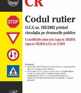 Codul rutier act. 2 septembrie 2019