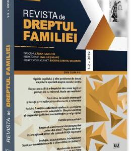 Revista de Dreptul Familiei 1-2 din 2019