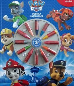 Paw Patrol. Patrula catelusilor. Carte de colorat.