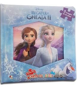 Disney. Regatul de gheata. Vol.2 - Prima mea carte cu puzzle