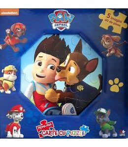 Paw Patrol - Prima mea carte cu puzzle