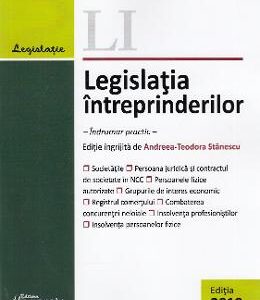 Legislatia intreprinderilor. Act. la 19 septembrie 2019