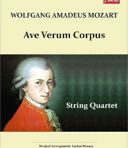 Ave Verum Corpus. Pentru Cvartet de coarde - Wolfgang Amadeus Mozart