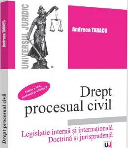 Drept procesual civil. Legislatie interna si internationala Ed.2 - Andreea Tabacu