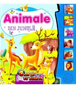 Carte cu sunete - Animale din Jungla