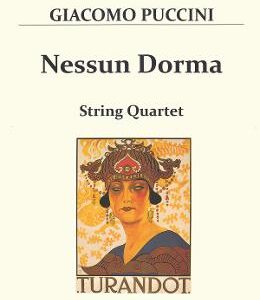 Nessun Dorma. Pentru Cvartet de coarde - Giacomo Puccini