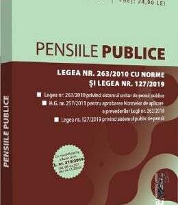 Pensiile publice noiembrie 2019