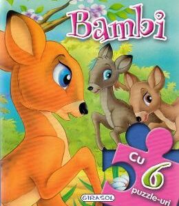 Bambi. Povesti cu 6 puzzle-uri