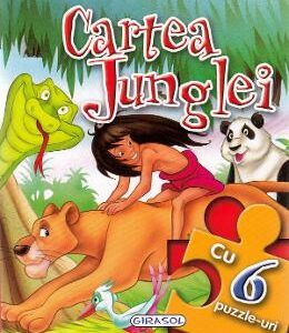 Cartea junglei. Povesti cu 6 puzzle-uri