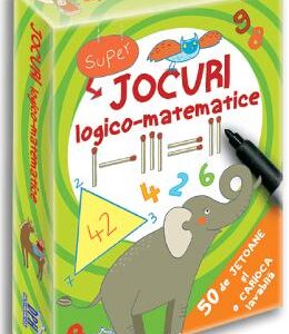 Jocuri logico-matematice. 50 de jetoane - Philip Kiefer