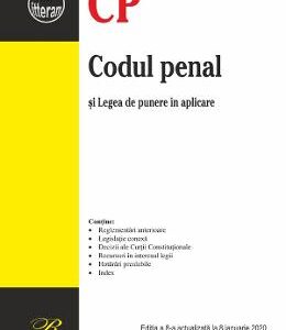 Codul penal si Legea de punere in aplicare. Act. 8 ianuarie 2020