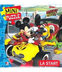 Disney Junior. Mini puzzle: Mickey si pilotii de curse - La start