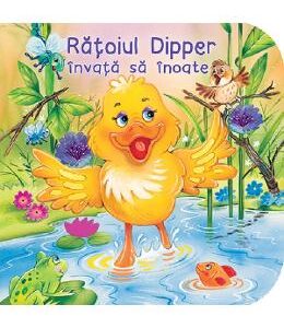 Ratoiul Dipper invata sa inoate