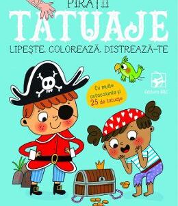 Tatuaje pirati. Lipeste, coloreaza, distreaza-te