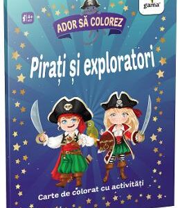 Pirati si exploratori. Ador sa colorez