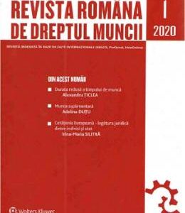 Revista Romana de Dreptul Muncii Nr.1/2020