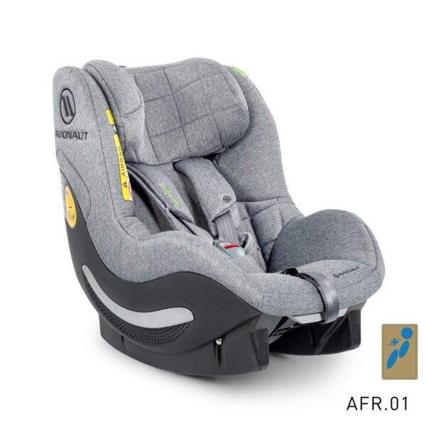 Scaun auto 0-18 kg iSize Avionaut AeroFIX RWF Soft Line AF.01 Gray-Melange