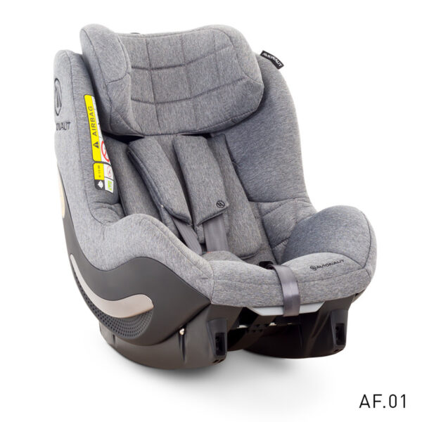 Scaun auto 0-18 kg iSize Avionaut AeroFIX Soft Line AF.01 Gray-Melange