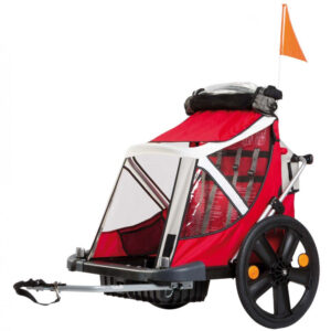 Remorca de bicicleta pana la 32 kg Bellelli B-Travel Red