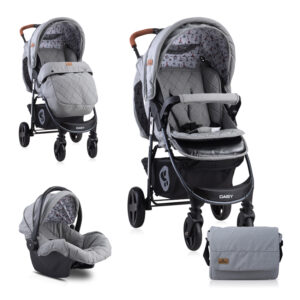 Carucior 2 in 1 Daisy cos auto inclus Dark Grey Lighthouse