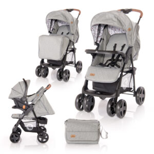 Carucior 2 in 1 Ines Dark Grey