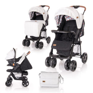 Carucior 2 in 1 Ines Grey  Black