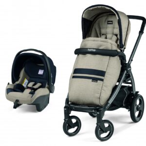 Carucior 2 in 1 Peg Perego Book 51 S Titania Luxe Ecru 0 - 22 kg