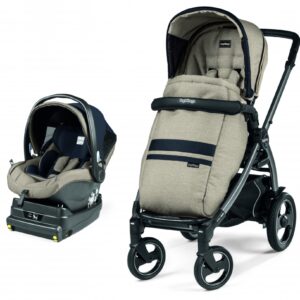 Carucior 2 in 1 Peg Perego Book  51 S Titania i-Size Luxe Ecru 0 - 22 kg